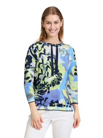 Betty Barclay Pullover in Blau/ Grün