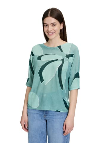 BETTY & CO Sweter w kolorze turkusowym