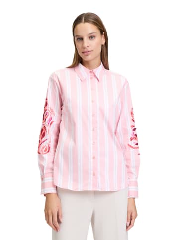 Betty Barclay Bluse in Rosa/ Weiß