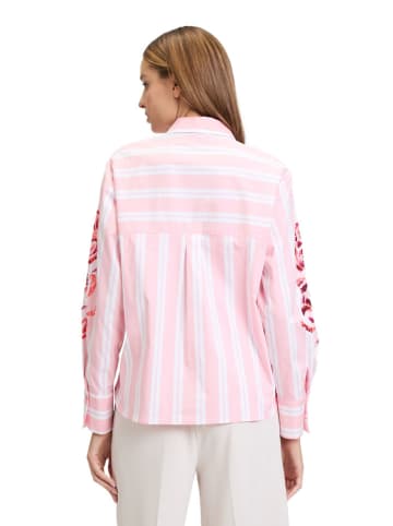 Betty Barclay Bluse in Rosa/ Weiß