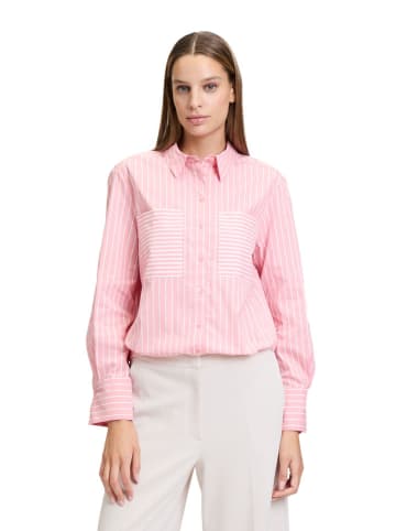 Betty Barclay Bluse in Rosa/ Weiß