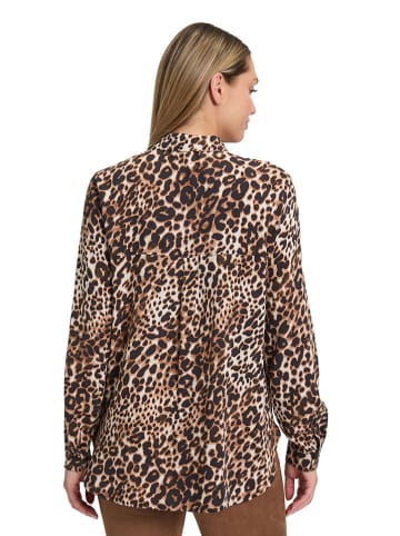 Betty Barclay Bluse in Camel/ Schwarz