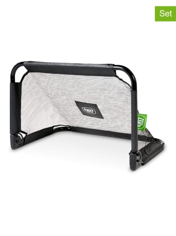 EXIT 2er-Set: Fußballtore "Pico" in Schwarz - (B)90 cm - ab 3 Jahren