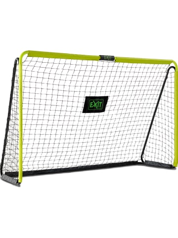 EXIT Voetbaldoel "Tempo" zwart/groen - (B)240 cm - vanaf 3 jaar