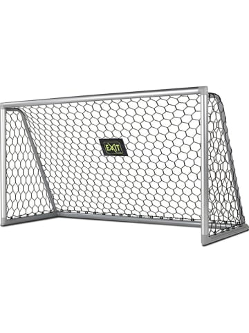 EXIT Voetbaldoel "Scala" zilverkleurig - (B)220 cm - vanaf 3 jaar