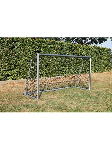 EXIT Voetbaldoel "Scala" zilverkleurig - (B)220 cm - vanaf 3 jaar