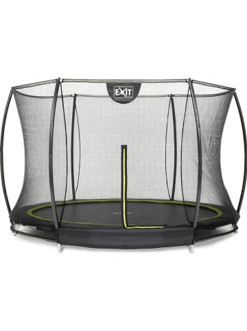 EXIT Trampoline "Silhouette Ground" zwart - Ø 305 cm - vanaf 3 jaar