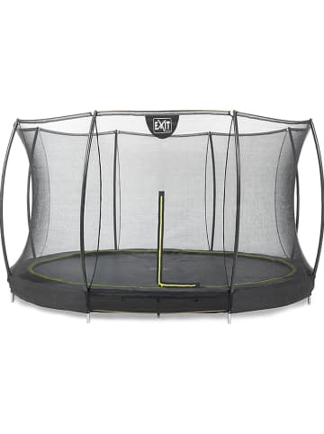 EXIT Trampolin "Silhouette Ground" in Schwarz - Ø 366 cm - ab 3 Jahren