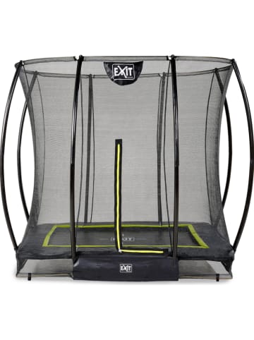 EXIT Trampolin "Silhouette Ground" in Schwarz - (B)153 x (H)214 cm - ab 3 Jahren