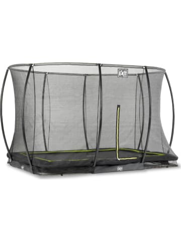 EXIT Trampolin "Silhouette Ground" in Schwarz - (B)305 x (H)214 cm - ab 3 Jahren