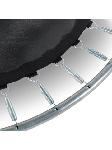 EXIT Grondtrampoline "Silhouette" zwart - Ø 244 cm - vanaf 14 jaar