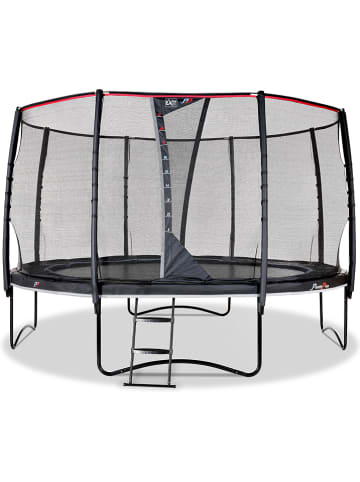 EXIT Trampolin "PeakPro" in Schwarz - Ø 427 cm - ab 3 Jahren