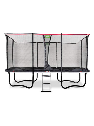 EXIT Trampolin "PeakPro"  in Schwarz - (L)244 x (B)427 cm - ab 3 Jahren