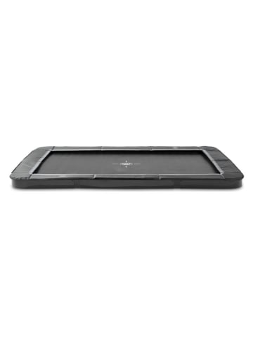 EXIT Bodentrampolin "InTerra" in Schwarz - (L)214 x (B)305 cm - ab 14 Jahren