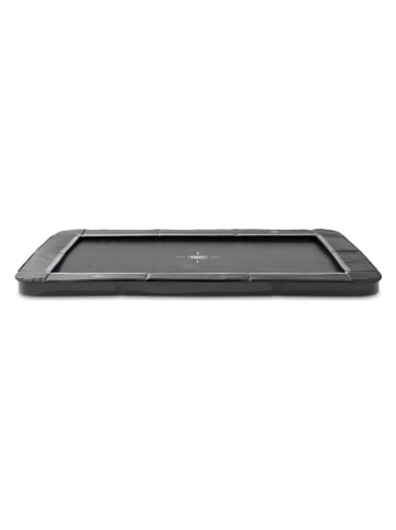 EXIT Bodentrampolin "InTerra" in Schwarz - (L)244 x (B)366 cm - ab 14 Jahren