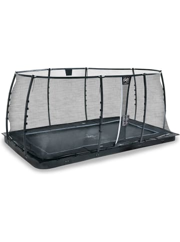 EXIT Trampolin "Dynamic Groundlevel" in Schwarz - (B)458 x (H)275 cm - ab 3 Jahren