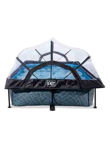EXIT Pool mit Schutzabdeckung - ab 6 Jahren - (L)300 x (B)200 x (H)65 x (T)65 cm