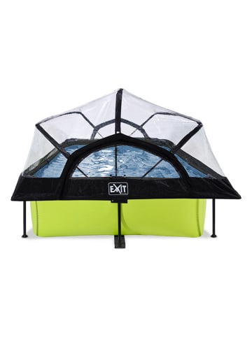 EXIT Pool mit Schutzabdeckung - ab 6 Jahren - (L)300 x (B)200 x (H)65 x (T)65 cm