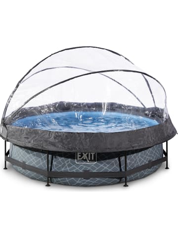 EXIT Pool "Frame" mit Schutzabdeckung - ab 6 Jahren - Ø 300 cm