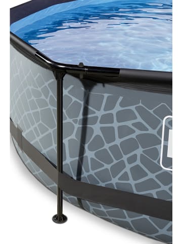 EXIT Pool "Frame" mit Schutzabdeckung - ab 6 Jahren - Ø 300 cm