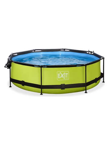 EXIT Zwembad met zonnedak "Lime" - vanaf 6 jaar - Ø300 cm