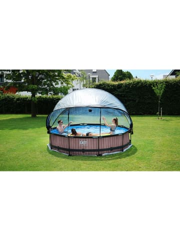EXIT Zwembad met zonnedak "Lime" - vanaf 6 jaar - Ø 360 cm