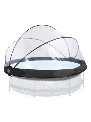 EXIT Pool-Abdeckung in Transparent/ Schwarz - Ø 320 cm