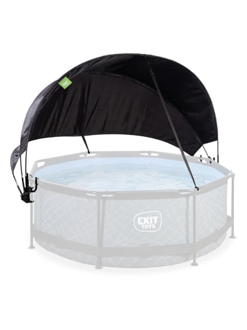 EXIT Pool-Sonnensegel in Schwarz - Ø244 cm