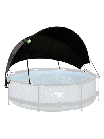 EXIT Pool-Sonnensegel in Schwarz - Ø300 cm