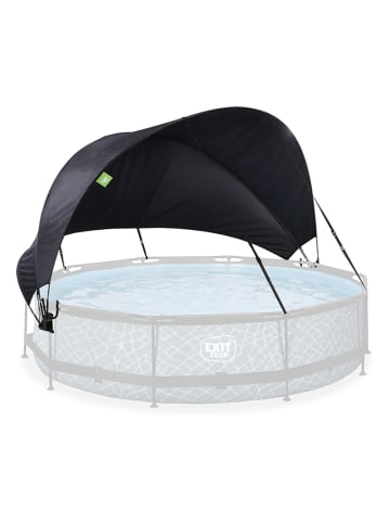 EXIT Zwembad zonnedak zwart - Ø360 cm