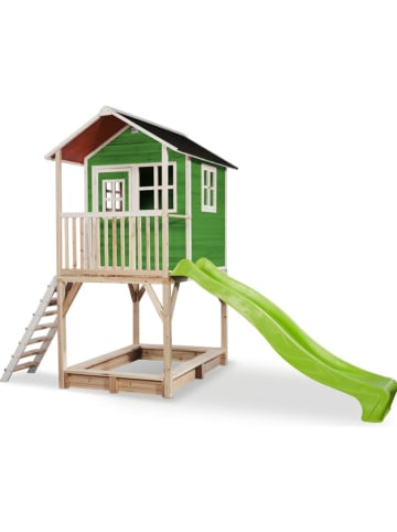 EXIT Holzspielhaus "Loft 700" in Grün - ab 3 Jahren