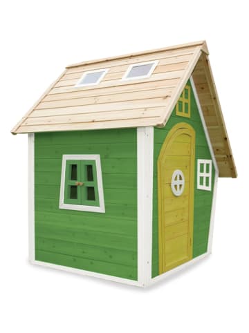 EXIT Houten speelhuis "Fantasia 100" groen - vanaf 3 jaar