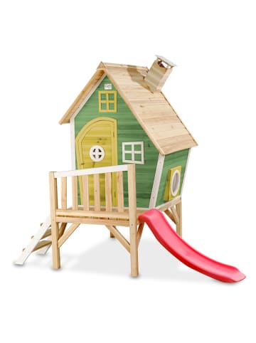 EXIT Holzspielhaus "Fantasia 300" in Grün - ab 3 Jahren