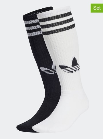 adidas 2er-Set: Socken in Schwarz/ Weiß
