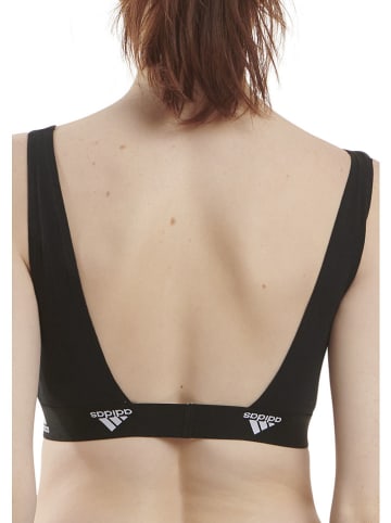 adidas Sport-BH in Schwarz