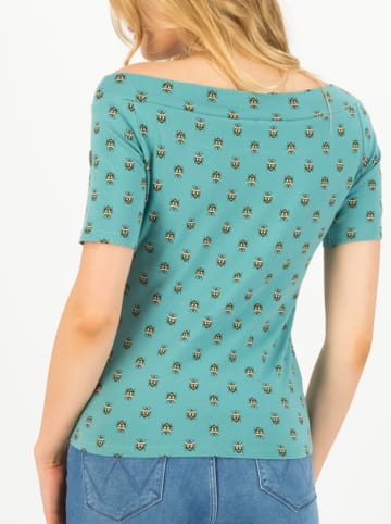 Blutsgeschwister Shirt "Carmelita" turquoise