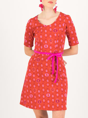 Blutsgeschwister Jurk "Home Cute little fruity girl" rood/lichtroze