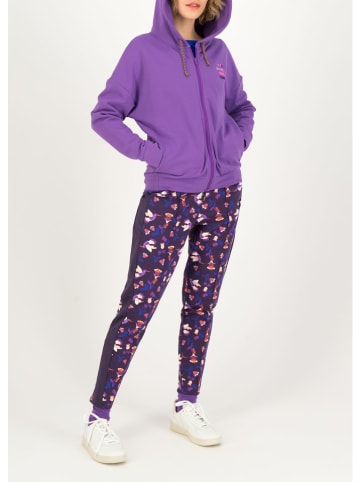 Blutsgeschwister Sweatjacke in Lila
