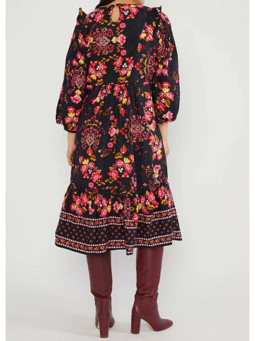 Blutsgeschwister Kleid "Naughty but True" in Dunkelblau/ Pink