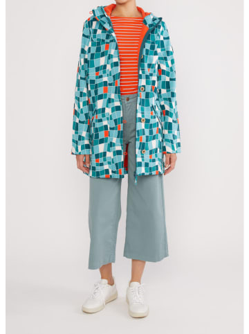 Blutsgeschwister Regenjacke in Türkis