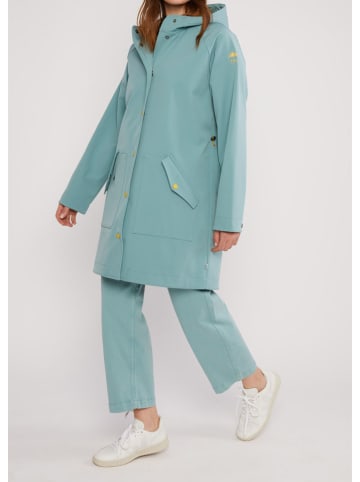 Blutsgeschwister Regenjacke in Türkis