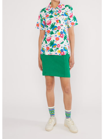 Blutsgeschwister Poloshirt in Bunt/ Weiß