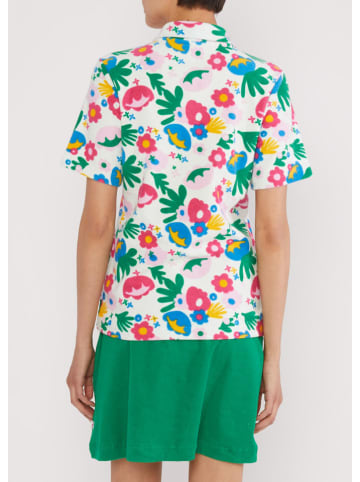 Blutsgeschwister Poloshirt meerkleurig/wit