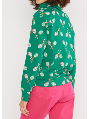 Blutsgeschwister Sweatshirt "Oh So Nett" in Grün