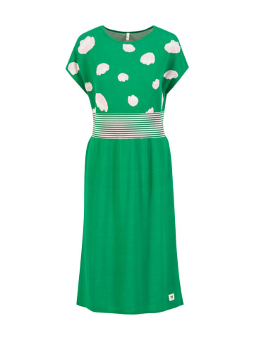 Blutsgeschwister Kleid "Mix it Quickartistic" in Grün/ Weiß