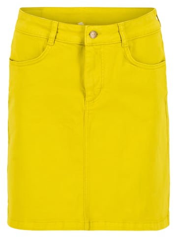 Blutsgeschwister Jeansrock in Gelb