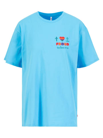 Blutsgeschwister Shirt lichtblauw