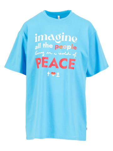 Blutsgeschwister Shirt lichtblauw