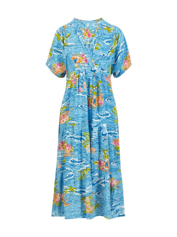 Blutsgeschwister Kleid "Saint Tropenaloha feeling" in Blau