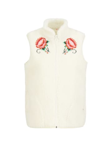 Blutsgeschwister Fleeceweste in Weiß